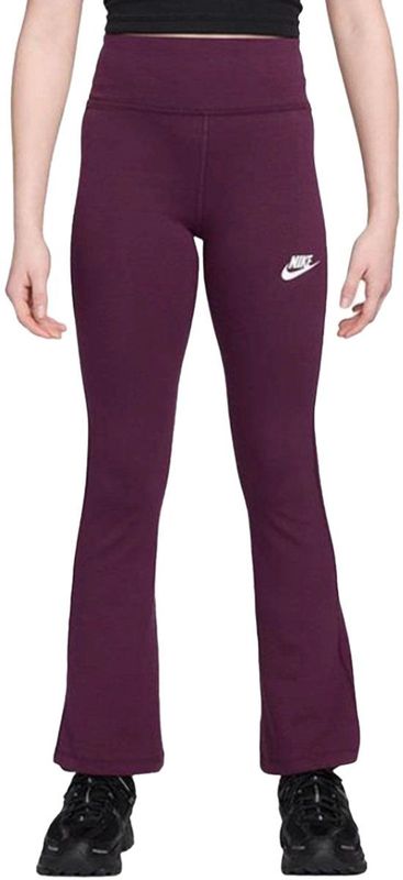 Nike - Classic Legging - Rood - Hoge Taille - Wijde Pijpen