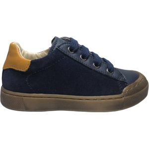 naturino mt 21 veter rits  bumper lederen sneakers Eindhoven navy oker
