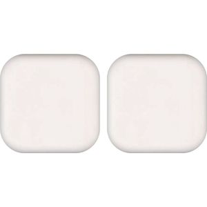 Somstyle Zelfklevende Deurstopper Set - 2 Stuks - Muur Bescherming Deurklink - Deurbuffer - Wit