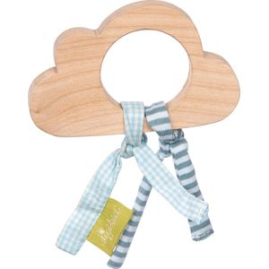 sigikid Houten rammelaar wolk, Green