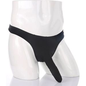 Porno string voor heren - BDSM - Penisfunctie slurf - Sexy thong slip voor mannen - Bondage - Clubwear - Past om iedere penis - Elastisch