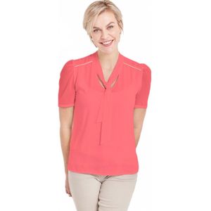 Tweedelige lavaliere tuniek met glanzende motieven