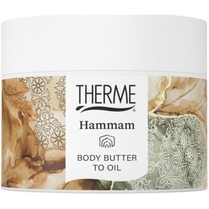 Therme - Hammam - Bodybutter to Oil - Hydraterend - Verzorgend - 225gr - 1 stuk