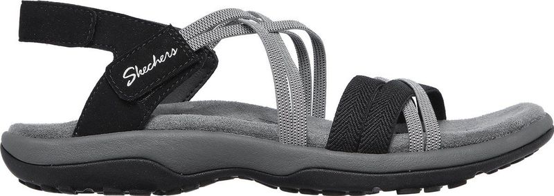 Skechers - Reggae Slim - Sandalen - Grijs - Klittenband - Casual