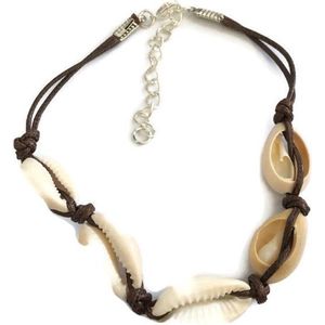 Petra's Sieradenwereld - Enkelbandje schelpkralen