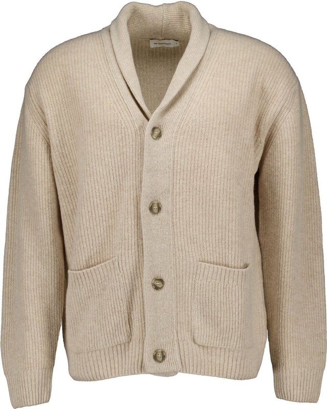 The GoodPeople - Vest Beige The Goodpeople Kardigan Vest Beige 25020120
