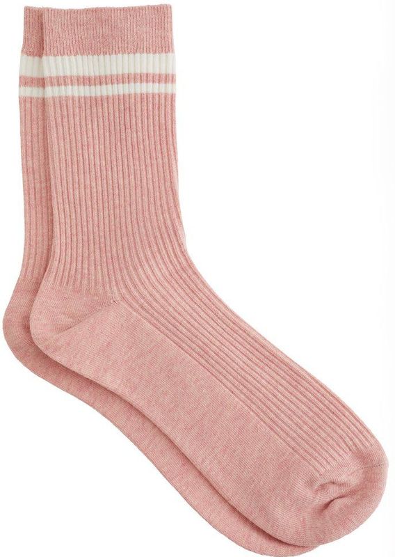 WE Fashion sokken lichtroze