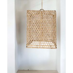 Lamp - Hanglamp - Hanenmand Ruit Vierkant XL - Little Lofts