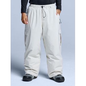 Poederbaas Skibroek - Unisex - Park - Stone - Maat M