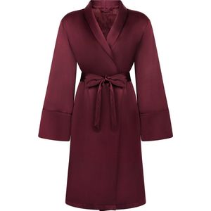 Hunkemöller - Badjas - Paars - Satin Fleece