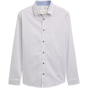 Tom Tailor - Hemd - Langemouwen - Blauw - Katoen