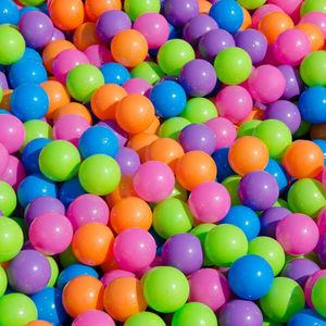 550 Kleurrijke Ballen voor Ballenbad 5,5cm Ballenbak Ballen Baby Plastic Ballen
