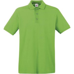 Fruit of the Loom Premium Polo Shirt Lime XXL