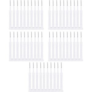 Inovra Plus - Reinigingsborstels voor Douchekop 50 stuks - Herbruikbaar - Douchemondreiniger - Kleine Gat Reiniger - Anti-Verstopping - Duurzaam - Badkamer Accessoires.