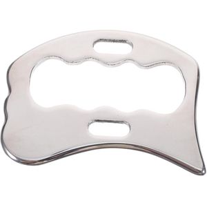 Gua Sha Massager Tool - Anti-cellulitis Schraapplank voor het lichaam, lymfedrainagemassage voor rug, benen en armen, roestvrijstalen spierschraapplank, verlichting van spierpijn