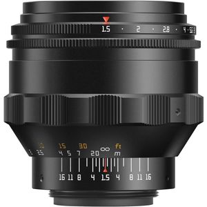 75mm F1.5 Swirly Bokeh Lens voor M42 Mount - Handmatige Focus Full Frame Lens