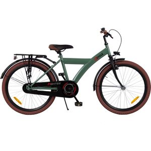 2Cycle Fighter kinderfiets 24 inch (8 tot 10 jaar) voor jongens groen