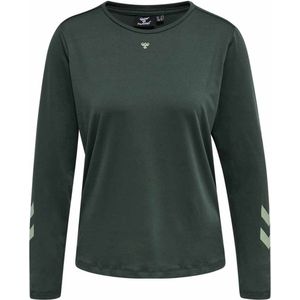 Hummel Taylor Lange Mouwenshirt Groen XS Vrouw