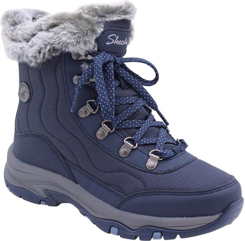 Skechers - TREGO-STORMIE - Winterlaarzen - Navy - Dempingstechnologieën Skechers Memory Foam