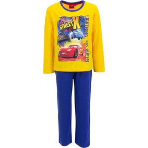 Disney Cars - Pyjama - Geel/Blauw - Maat 98 (3 jaar)