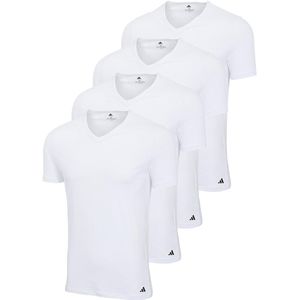 adidas Heren onder t-shirts 4 pack Active Flex Cotton