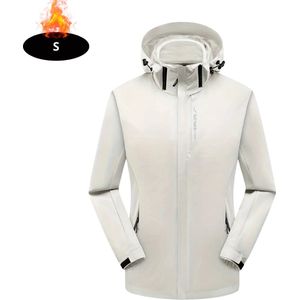 Livano Windjas Dames - Parka - Lente & Herfst - Jas - Volwassen - Windjack - Windbreaker - Outdoor - Wit - S