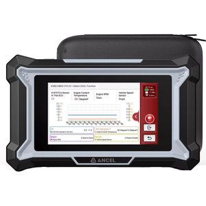 Diagnoseapparaat Voor Auto’s – OBD Scanner – Foutcode Lezer – Auto Diagnose Tool – ECU Codering – 5 Inch Touchscreen – WiFi Updates