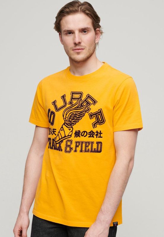 Superdry - Track And Field Athletic - T-shirt - Katoen
