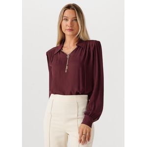 Twinset Milano 252tp2291 - Jurk - Dames - Bordeaux - Maat 34