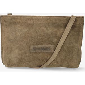 Shabbies Amsterdam Crossbody Bag Taupe - Maat ONESIZE