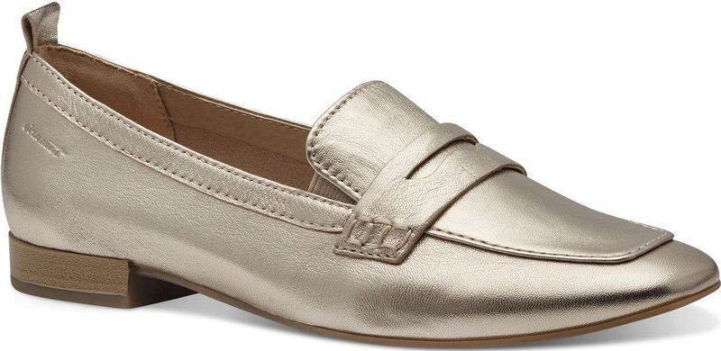 Tamaris - COMFORT Instappers - Zwart - Leer