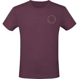 Queens Of The Stone Age In Times New Roman - Snakes T-shirt bordeaux