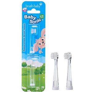 Vervangende Borstels voor Elektrische Baby Tandenborstels - Voor Kinderen van 0-18 Maanden (Set van 2)