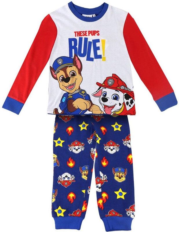 CERDÁ Life'S Little Moments Comfortabel en zacht origineel design | pyjama Paw Patrol, ademend en duurzaam, set (2 stuks), uniseks, kinderen, Paw Patrouille, 3 Jaar