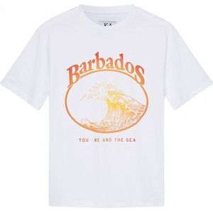 zoe karssen - dames -  barbados t-shirt -  optisch wit - m