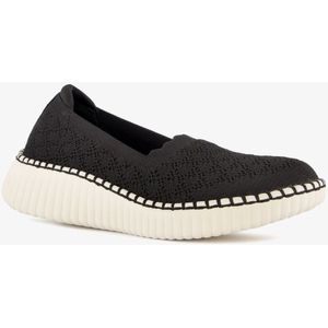 Skechers Wilshire Blvd dames instappers zwart - Maat 37 - Uitneembare zool