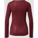 T-shirt - Lange Mouwen - Zachte Jersey Rib - Glitterlaagje