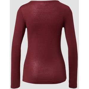 T-shirt - Lange Mouwen - Zachte Jersey Rib - Glitterlaagje