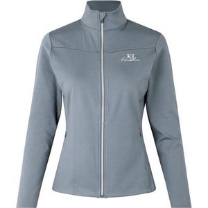 Kingsland KLTiana Ladies Fleecejacket - maat L - blue stormy weather