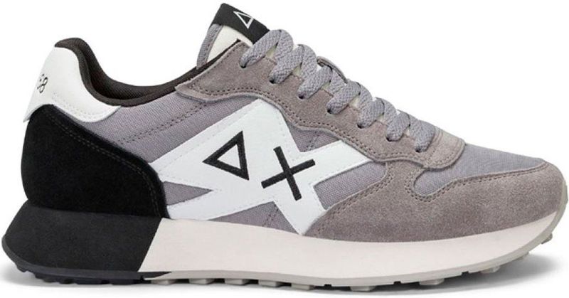 Sun68 - Jaki Solid - Sneakers - Grijs - EU 40 - Man
