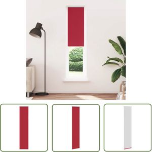 The Living Store Rolgordijn verduisterend 60x230 cm stofbreedte 55,7cm polyester - Rolgordijn - Verduisterend Gordijn - Privacy Gordijn - Lichtregulerend Gordijn - Woonkamer Decoratie