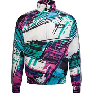 100% Hardcore Training jacket Painted Wit (Limited Edition) - Maat: XXL