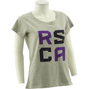 RSC Anderlecht t-shirt letters dames maat S - Grijs