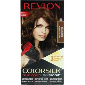 Revlon Luxurious Colorsilk Buttercream Hair Color 126.8ml - 53/43G Medium Golden Brown