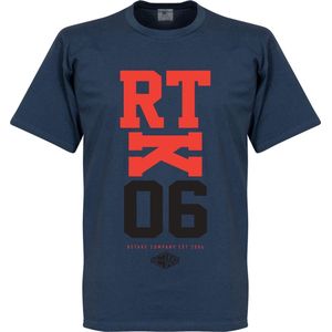 Retake RTK06 T-Shirt - Denim Blauw - L
