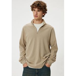 Halve ritssluiting Normaal Sweatshirt