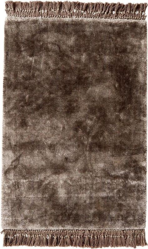 Vloerkleed - Grijs - Polyester