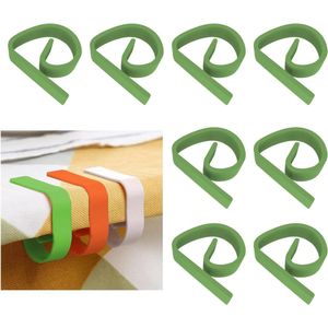 Tafelkleedklemmen voor buiten - 8-delig - Wit - Clips - Tafelkleed houders - Tuin tafelkleed klemmen Tafelkleed klemmen