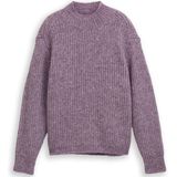 Tom Tailor Denim Relaxed fit gebreide trui met opstaande kraag