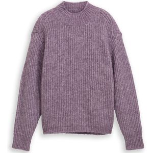 Tom Tailor Denim Relaxed fit gebreide trui met opstaande kraag